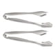 thumbnail image 4 of 2pcs Clip de cubo de hielo de acero inoxidable Pinzas de azúcar Herramienta de servicio de comida de cocina para Party Cafe Bar Home (Plata), 4 of 5