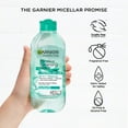 thumbnail image 6 of Garnier SkinActive Micellar Cleansing Water All in 1 Hyaluronic Acid Replump Makeup Remover, Face Cleanser, 13.5 fl oz, 6 of 10