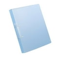 thumbnail image 1 of Clearance on Sale 12.17x9.96IN File Folders Ring Binder Binder Cover Clean Transparent Soft PVC, Round Ring Office Supplies, Binder for Schools, Document and Contract Folder - Clear Blue, 1 of 5