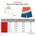 thumbnail image 2 of Rokka&Rolla Boys' Quick Dry Board Shorts Mesh Lined Swim Trunks, UPF 50+, Sizes 4-18, 2 of 8