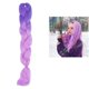 thumbnail image 3 of Ponytail Extension 3Pcs Purple Synthetic Wigs with Gradient Color Style for Women, 3 of 5