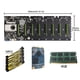 thumbnail image 1 of Btc-D37 Placa Base Para Minería Sin Elevador 8 Gpu Bitcoin Crypto Etherum Mining Set Con 4Gb Ddr3 1600Mhz Ram 1037U 128Gb Msata Ssd Cable De Alimentación sonducket EL012466-00, 1 of 6