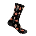 thumbnail image 4 of TIEVOSA Casual DIY Holiday Anniversary Custom Printed Socks（Black）, 4 of 4