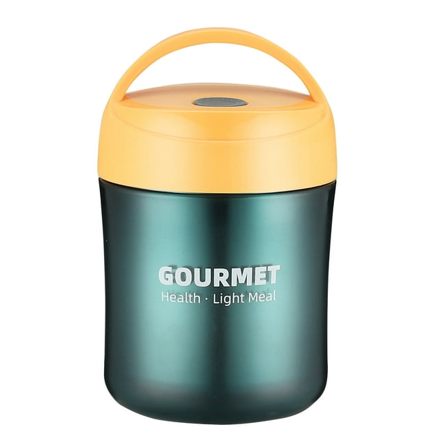 Mistaha Tasse à Soupe Isolée en Acier Inoxydable Tasse d'Eau Isolée Contenant de Lunch Isolé Flasque Alimentaire Étanche pour Aliments Chauds Soupe pour Enfant Adulte Bureau Extérieur Pique-Nique Voyage