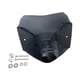 thumbnail image 3 of Deflector de viento para parabrisas de motocicleta, accesorios de extensión para parabrisas de motocicleta negro, 3 of 9