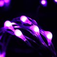 thumbnail image 3 of Lámpara Luces navideñas de 5V de fiesta impermeables de 8 modos para el dormitorio (30M-luz violeta) Ehuebsd Para estrenar, 3 of 9