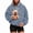Light Blue, variant on Pet Pouch Hoodie for Women Cat Dog Carrier Hoodies Carrying Pet Pocket for Dog Fleece Kangaroo Pocket for Pet Animal Lover