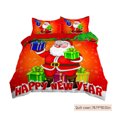 thumbnail image 3 of Teissuly Christmas Duvet Cover Single Size, Duvet Cover Set with Buttons Closure, Ultra Soft Washed Microfiber Bedding Comforter Cover with 2 Pillowcases for All Season Teissuly WER202311014214, 3 of 7