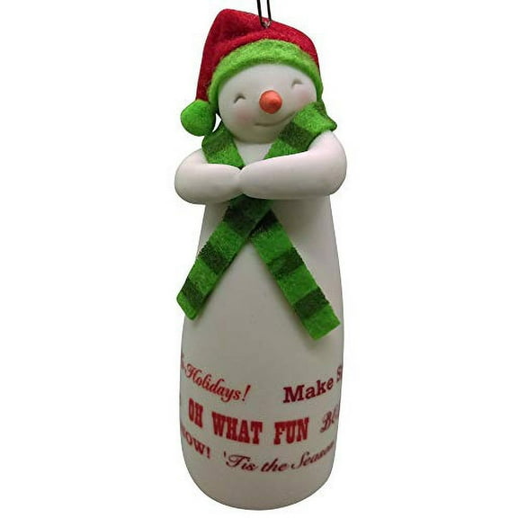 Hallmark 2014 Christmas Tree Holidays MERRY WISHES SNOWMAN Ornament