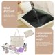 thumbnail image 5 of Bolsa Bluboon impermeable para playa y gimnasio, 44 x 20 x 40 cm, 5 of 9