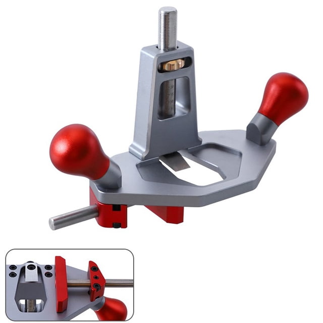Handheld Router Plane Quick Adjust Depth with Depth Stopper Grooves Mortise