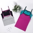 thumbnail image 4 of Buyless Fashion Girls Tank Tops - Sleeveless Cami Tanks Cotton Undershirts for Dance Gymnastics, Kids & Toddler Size (8 Pack), 4 of 7