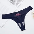 thumbnail image 5 of Culotte String Femme Aguichant Mode Délicate Culotte Femme Culottes Impression Lèvres Aguichant String sous-Vêtement, 5 of 5