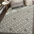 thumbnail image 2 of SAFAVIEH Amherst Marla Geometric Area Rug, Ivory/Light Grey, 7' x 7' Square, 2 of 5