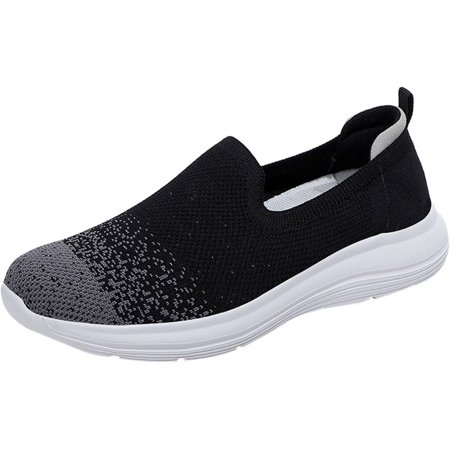 Women Breathable Lace Up Shoes Casual Shoes Unisex Lightweight Work Shoes Sporty Breathable Slip Sneaker Socks for Women