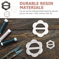 thumbnail image 2 of Shisuyan Scarf Ring Clip Resin 20Set 1In Diameter, 2 of 8