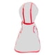 thumbnail image 2 of Fiudx Impermeable Transparente para Perros, Material de Pvc Impermeable y Duradero, Diseño con Capucha para Una Protección Total, Fácil de Usar y Limpiar, Perfecto para Perros Pequeños, Tallas Xs a X, 2 of 4