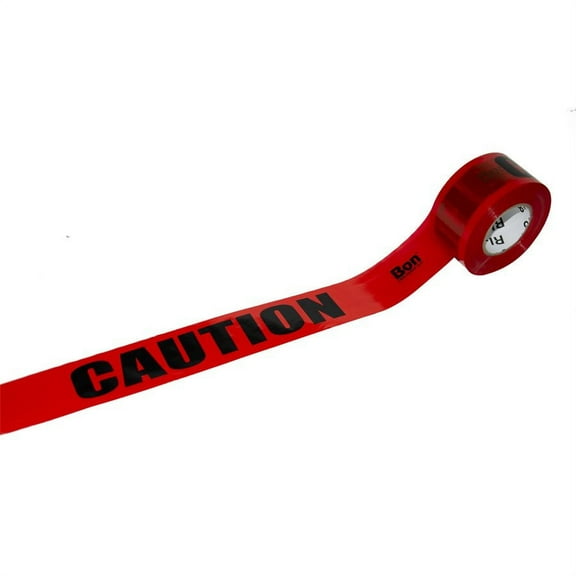 CAUTION TAPE RED 3" X 1000'