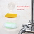 thumbnail image 5 of Double Layer Suction Soap Dishes Holder Storage Box for Bathroom Shower and Kitchen, 5 of 8