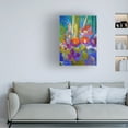 thumbnail image 4 of Canvas Wall Art - Dorothy Fagan 'Somethingsblooming' Wall Art for Living Room, Bedroom, or Office D?cor by Trademark Fine Art - 14 x 19 Inches, 4 of 4