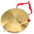 thumbnail image 3 of HLONK Loud Chinese Gong Instrument Portable Copper Gong Warning Percussion Instrument, 3 of 4