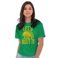 thumbnail image 4 of Lets Taco Bout It Tuesday Funny Food Men's Graphic T Shirt Tees Brisco Brands M, 4 of 6