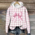 thumbnail image 2 of KyCheLot Girls Hoodie Sweatshirt Cute Print Pullover Warm Lined Long Sleeve Valentine's Day Tops 3-14 Years, 2 of 5