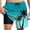 Green, variant on Kcolen Mens Swim Trunks 7 Inch 3xl Gradient Stretch Men Swim Shorts Light Swimsuit for Men Compression Liner Summer Beach Bathing Suit Beach Board Shorts