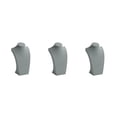 thumbnail image 4 of Destyer Durable Mannequin Stand Holder With Smooth Surface For Jewelry Collector Necklace Display Stand Grey 3Set, 4 of 6