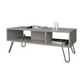 thumbnail image 5 of LiviNest Modern Coffee Table with Storage: Hairpin Legs Living Room Table - Open Shelf Design for Home Office & Studio Use, 5 of 6