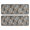 Brown Highland Cow, variant on Kitchen Rugs Sets Of 2,White Buffalo Pattern Anti Fatigue Kitchen Mat Rugs Non Slip Washable,Decorative Kitchen Floor Mats for Kitchen,Sink,Laundry,17"x47"+17"x47"