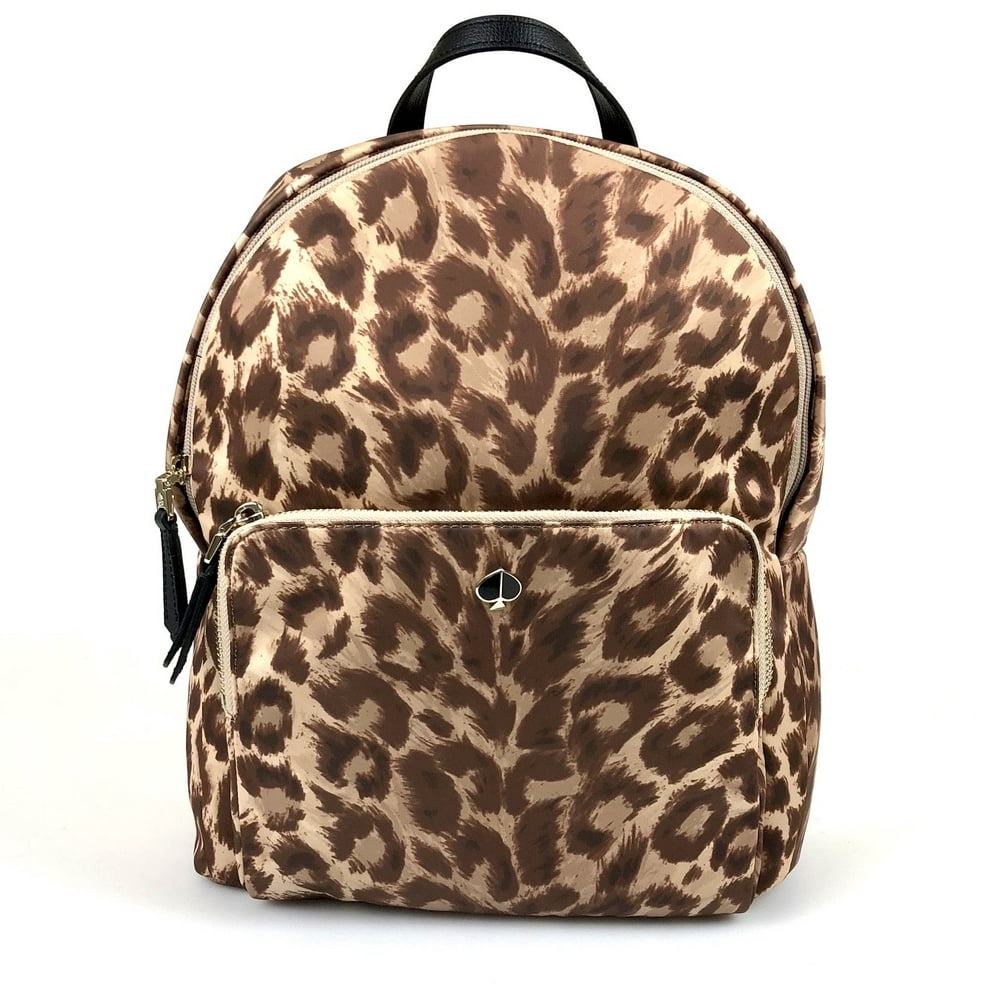 Kate Spade New York - Kate Spade Taylor Leopard Backpack - Walmart.com ...
