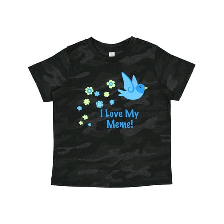 

Inktastic I Love My Meme! Boys Toddler T-Shirt