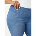 thumbnail image 2 of Sofia Jeans Women's Plus Size Melisa Curvy Flare Pull-On Jeans, 2 of 6