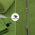 thumbnail image 6 of Arctic Lemmings Fleece Sleeping Bag Liner - 75" Soft Microfiber Travel Blanket with Zipper for Camping, Indoor & Outdoor Use for Adults & Children, 6 of 7