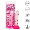 thumbnail image 6 of California Exotics Glow Stick Heart 6" Silicone Dildo with Suction Cup, Pink, 6 of 9