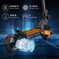 thumbnail image 3 of JUN LING Electric Scooter - 3200W Motor, 10”Off-road Tires, up to 35mph & 40Miles Range, Folding Commuting E-Scooter for Adults, 3 of 10