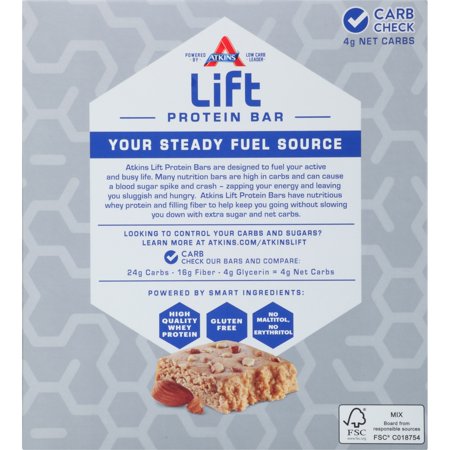 Atkins® Lift Salted Caramel Crunch Protein Bar 9-2.1 oz. Box