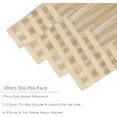 thumbnail image 2 of GFDYREE Extensions de Cheveux à Ruban WENNALIFE pour Femmes, 20 Pcs 50g 20 Pouces Blond Sale Méchant Décolorant Ruban Blond à Ruban dans les Extensions de Cheveux Cheveux Humains Rallonge Cheveux Humain Lisse Invisible Ha, 2 of 5