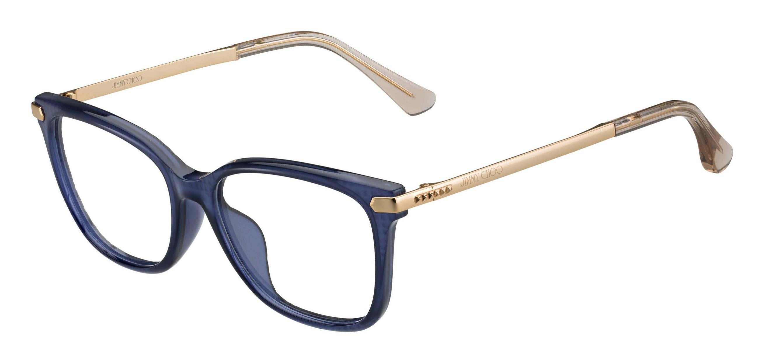 JIMMY CHOO JC 174 OJH PD Eyeglasses Violet Frame 53mm