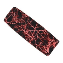 Unique Bargains 1 Pc Comfortable Headband Sweat Headband for Sport Red