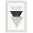 thumbnail image 2 of Triangle Stack Framed Painting Print, 2 of 6
