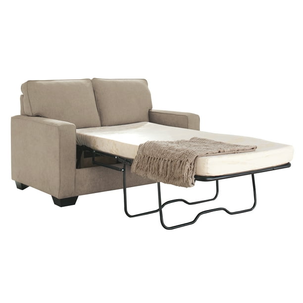 Ashley Zeb Twin Sofa Sleeper In Quartz Finish 3590237 Com Ashley Zeb Twin Sofa Sleeper In Quartz, Ashley Furniture Zeb Queen Sleeper Sofa