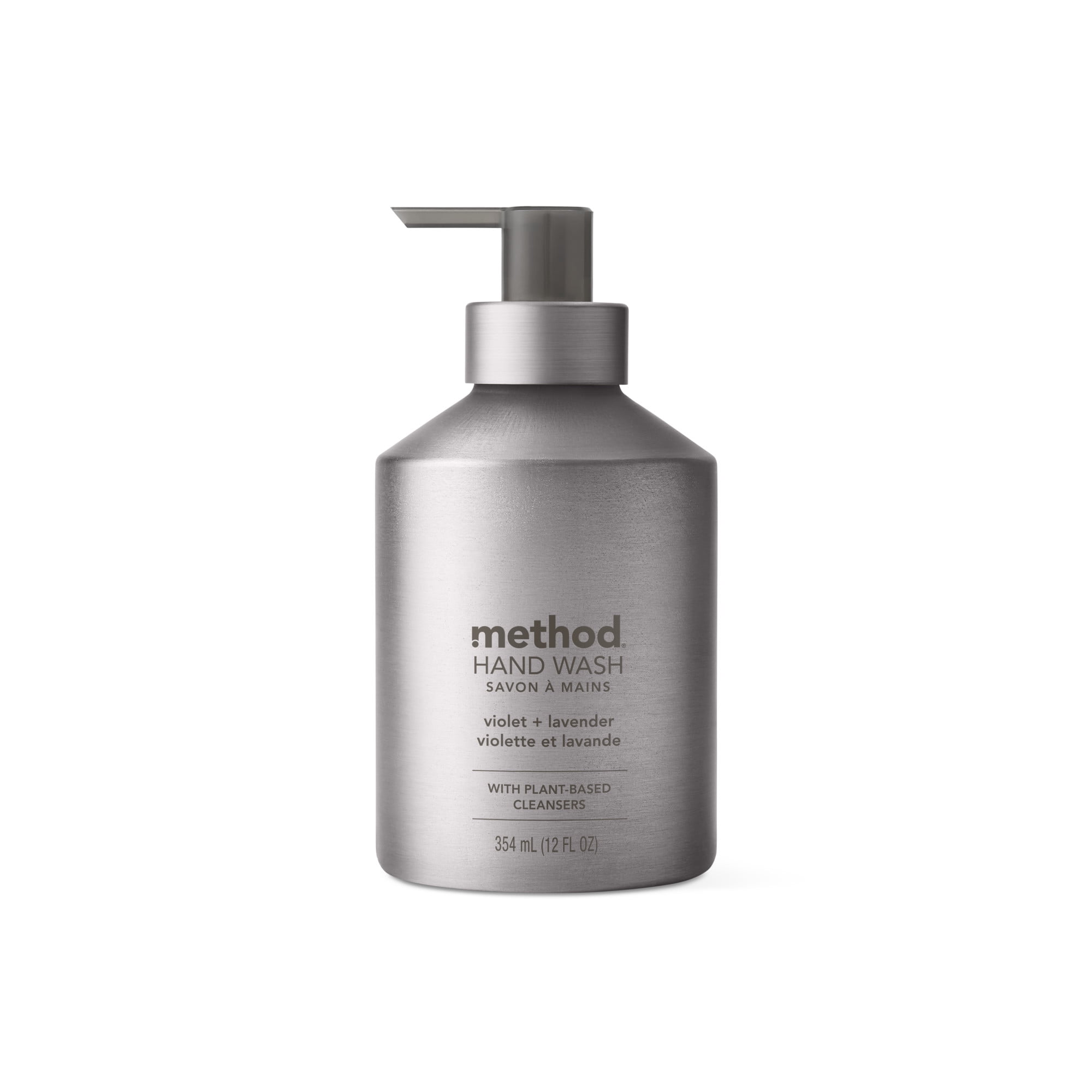 Method Gel Hand Wash Violet + Lavender, Premium Aluminum, 12 oz