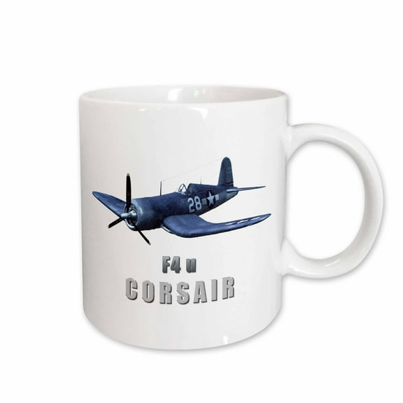 3drose, Corsair Aircraft, 11oz Mug