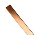 thumbnail image 3 of 1 pieceT2 Purple Copper Solid Cu Flat Bar ，Thickness: 3mm; Width: 40mm; Length: 500mm., 3 of 5