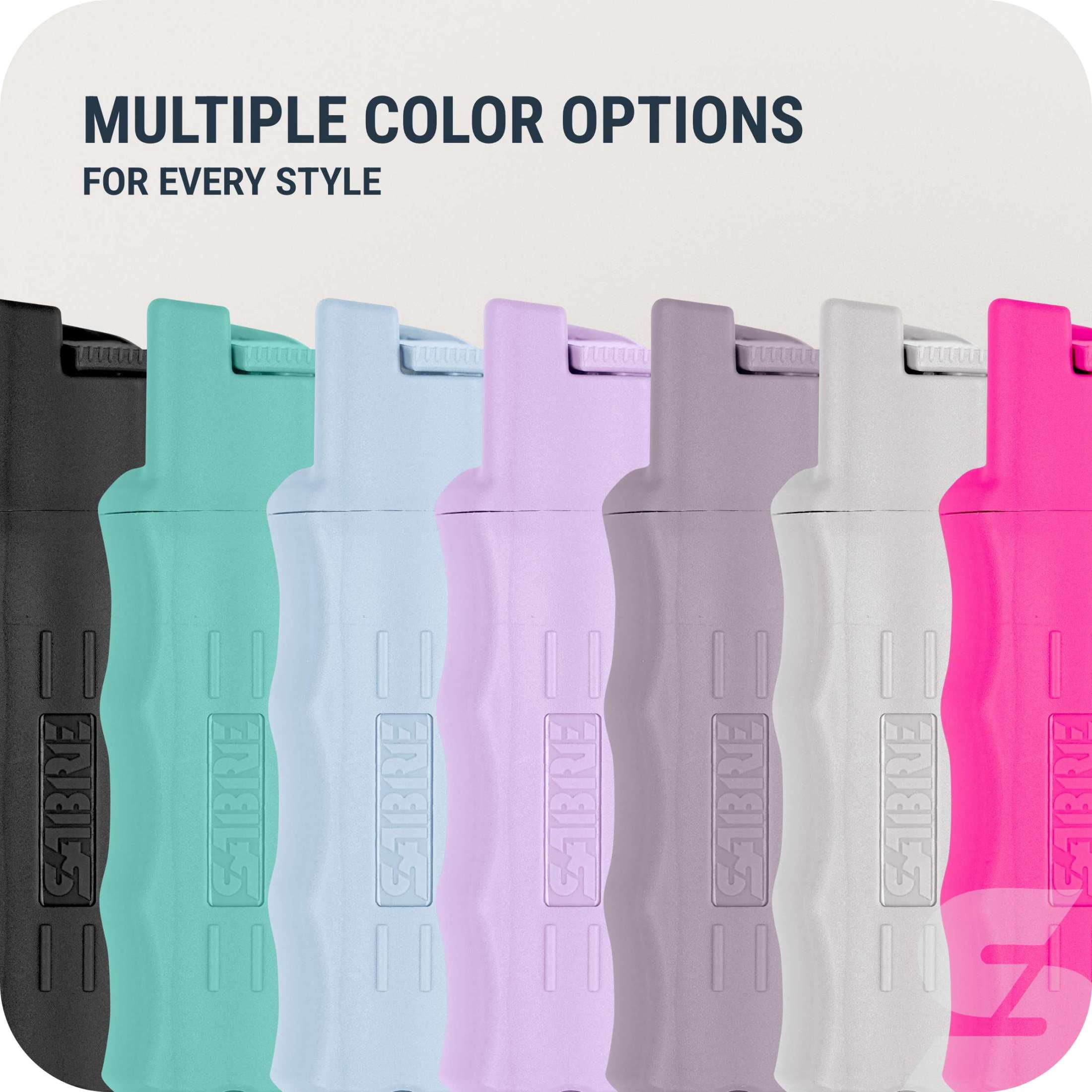SABRE Pepper Spray with Quick Release Keychain, Mint, 1 Count, Pocket Pepper Sprays