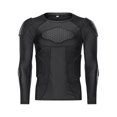 thumbnail image 4 of Men's Sports Shock Rash Guard Compression Padded Shirt Soccer Basketball Protective Gear Chest Rib Guards-week, 4 of 4