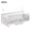 White, variant on 1Pcs Durable Iron Bedside Hanging Basket Hanging Space Saving Bed Storage Rack Punch-Free Bedside Shelf For Dormitory Home