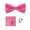 Rose Red, variant on Dbuoem 1 Set Men Bow Tie Kit Bow Tie Kerchief Cufflinks Set Weddings Business Events Outfit Accessories